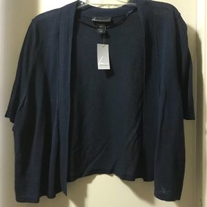 Lane Bryant Navy Shrug 18/20